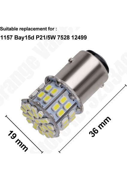 12V Sarı Stil NO.1157 Beden Baw S Smd Dc 12V 24V BAY15D LED Araba Fren Park Kuyruk Lambaları Rezerv Sis Lambaları (Yurt Dışından)
