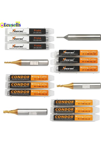 Kırmızı Stil Xhorse Condor Xc Mını Plus Dolphin XP-005 Dolphin XP-007 Anahtar Kesme Makinesi Için Kesici Probu (Yurt Dışından)