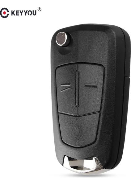Opel Corsa D 2008 Için Keyyou 2 Düğmeli Flip Katlanır Anahtar Kabuk Kılıf Fob (Yurt Dışından)