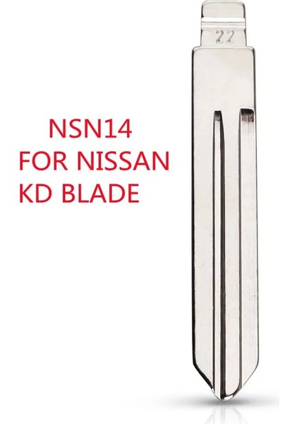 Keychannel Lot #22 Lishi NSN14 Metal Boş Kesilmemiş Flip Blade Kd Vvdı Için Uzaktan Anahtar Bıçak Nissan Tııda Renault Subaru (Yurt Dışından) fiyatları