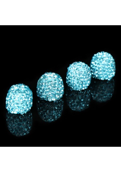 Stil 1-Beyaz Stil Rystal Araba Lastik Valf Kapakları Elmas G Toz Geçirmez Tekerlek Valf Kapağı Araç Bling Araba Charms Dekor Oto Aksesuarları (Yurt Dışından) fırsatları