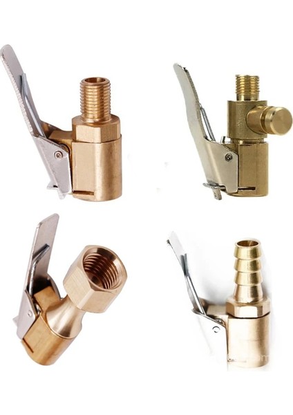 No.3 Tarzı Araba Lastiği Hava Aynası Şişirme Pompası Vana Konektörü Klipsli Adaptör Araba Pirinç 8mm Lastik Tekerlekli Vana Şişme Pompa Dropship (Yurt Dışından) fırsatları