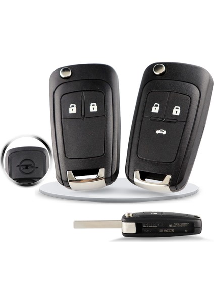 Z Logo Stili ile 3 Düğme Yıqıxın Opel Vauxhall Insignia Astra J Zafira C Mokka Chevrolet Cruze Epica Lova Camaro Impala Araba Çevirme Katlanır Anahtar Kutu (Yurt Dışından) modelleri