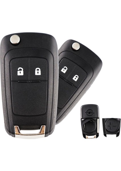 Z Logo Stili ile 3 Düğme Yıqıxın Opel Vauxhall Insignia Astra J Zafira C Mokka Chevrolet Cruze Epica Lova Camaro Impala Araba Çevirme Katlanır Anahtar Kutu (Yurt Dışından) fırsatları