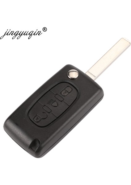 2b Hca CE0536 Stili Jingyuq Düğmeler Araba Anahtarı Durumda Peugeot Için Citroe Flip Araba Anahtarı Kabuk (Yurt Dışından) fırsatları