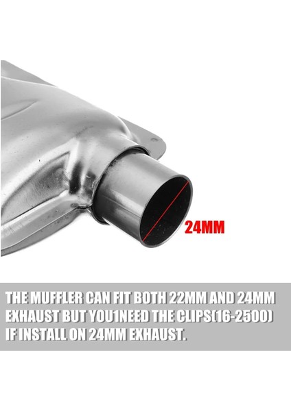 60CMXSILENCER Stili Dizel Park Isıtıcısı Egzoz Susturucu Susturucu + Hava Filtresi + Webasto Eberspache Için Hava Dizel Isıtıcı Için 2 Boru (Yurt Dışından)