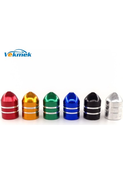 Mavi Stil 4 Adet Bullet Alüminyum Lastik Vana Kapakları Araba Bisiklet Motosiklet Alaşım Vana Kök Kapakları Araba-Styling Parçaları Aksesuarları (Yurt Dışından) fiyatları
