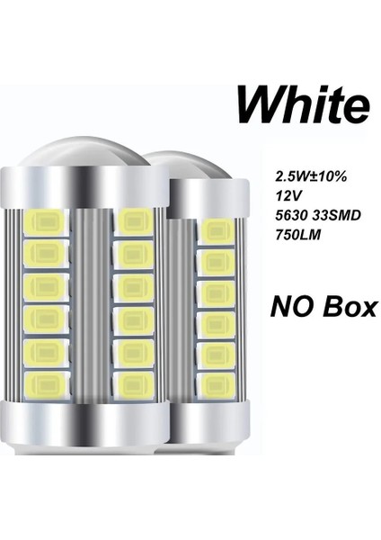 T20 7440 W21W WY21W Stili Beyaz 2x P21W LED BAY15D PY21W BAU15S BA15S Beyaz Kırmızı Sarı Araba LED Ampul P Dönüş Sinyali Kw W (Yurt Dışından)
