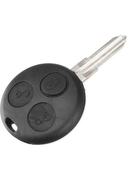 Kırmızı Silikon Kılıf Tarzı Keyyou Mercedes Benz Smart Fortw Forfour Roadster 3 Düğmeler Umcut Boş Bıçak Uzaktan Anahtar Kabuk Fob Araba Kılıfı (Yurt Dışından) indirimleri