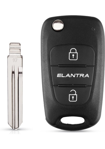 Model 6 Stili Keyyou Hyundai I20 I30 IX35 I35 Accent Solaris Avante Elantra Verma 3 Düğme Çevirme Uzaktan Oto Araba Anahtarı Kabuk Boşlukları (Yurt Dışından)