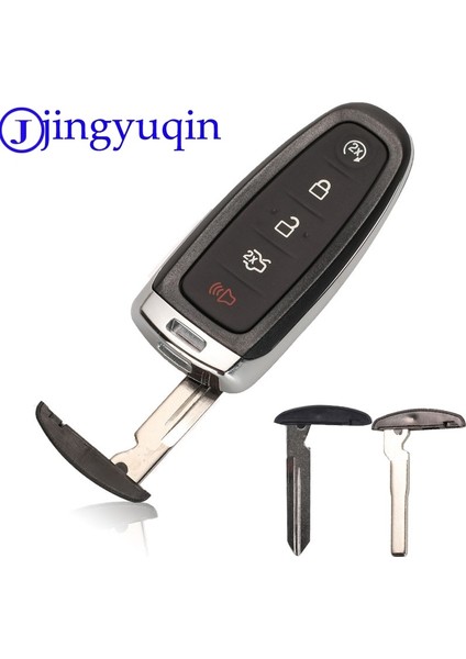 B Tarzı Jingyuqin 5 Düğmeler Uzaktan Araba Anahtarı Durum Kapak Fob Ford Explorer Kenar Kaçış Flex Toros Akıllı Araba (Yurt Dışından) fiyatları