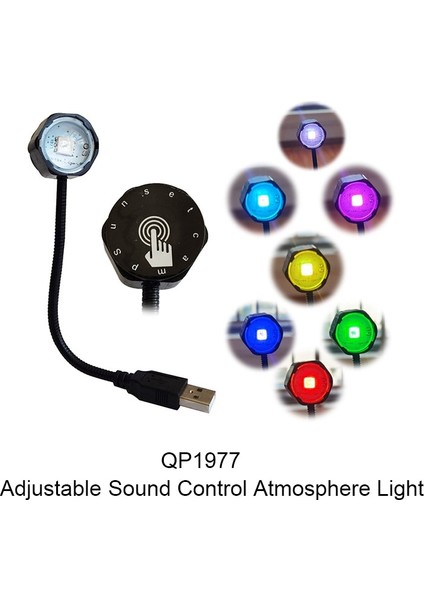 QP1977 Araba Çatı Yıldız Işığı Iç LED Yıldızlı Lazer Atmosfer Ortam Projektörü USB Oto Dekorasyon Gece Ev Dekorasyonu Galaxy Işıkları (Yurt Dışından)
