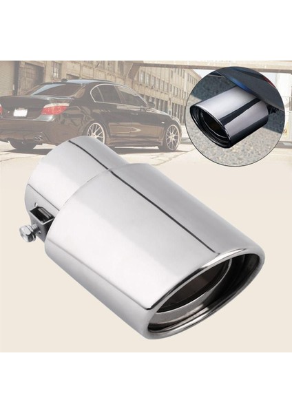 Beyaz Stil Evrensel Araba Egzoz Susturucu Ucu Paslanmaz Çelik Boru Kuyruk Susturucu Ucu Otomatik Egzoz Sistemi Kuyruk Borusu Araba Değiştirme Aksesuarı (Yurt Dışından) modelleri