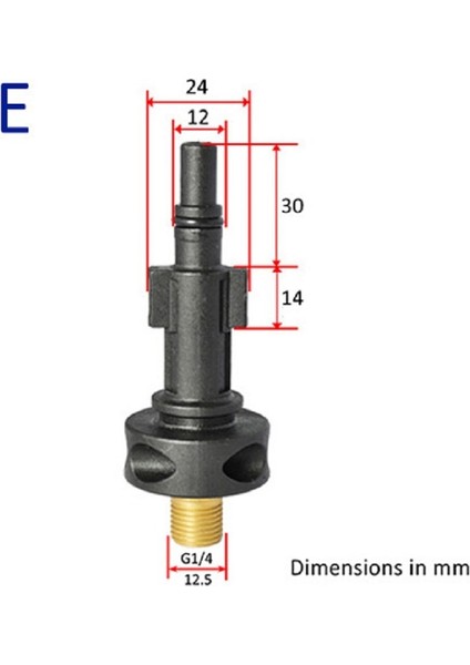 Mavi Stil Plastik Adaptör Köpük Memesi Köpük Jeneratörü Karcher Bosche Sterwampion Stihl Için Kar Köpük Lance Yüksek Basınçlı Yıkayıcı (Yurt Dışından)
