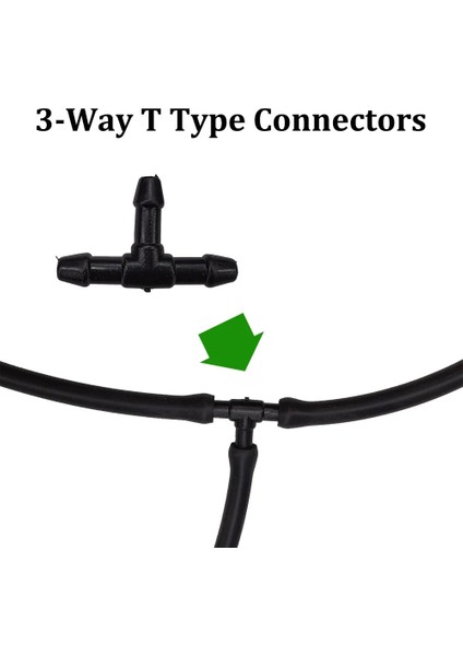18 Adet Tarzı Adet Tüp Konnektörleri Araba Sıvı Pompası Su Hortumu Konnektörleri Ön Cam Nozulları Hortum Konnektörü Bağlantı Parçaları Bölücü Boru Ek Parçaları (Yurt Dışından) indirimleri