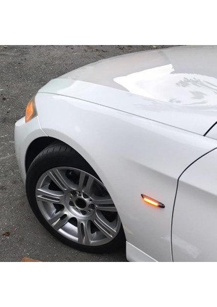 12V Yanıp Sönen Araba Dönüş Sinyali Işıkları Yanal Yan Işaret Lambaları LED Strobe Göstergesi Aksesuarları Bmw E90 E91 E92 E60 E87 E46 (Yurt Dışından) fırsatları