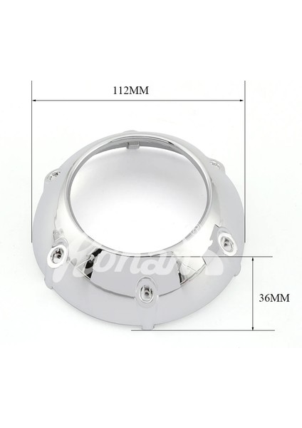 RA-Z-005 Stili Ronan 2.5 '' 3.0 '' Hella Kito Için Far Örtüleri Q5 Mh1 Bi-Xenon Bi-Led Projektör Lens Araba Styling Güçlendirme Maskesi Kapağı (Yurt Dışından)