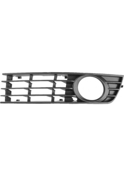 L Tarzı Sis Lambası Izgarası Çarpışma Önleyici Sert Abs Lr Ön Tampon Sis Farı Izgarası 8e 8e Audi A4 B6 Için (Yurt Dışından)