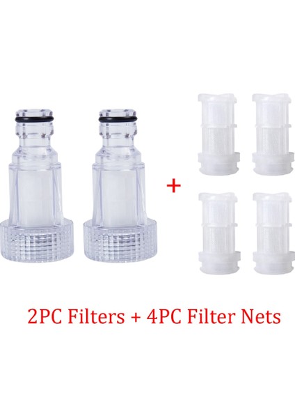 Mavi Stil Et Oto Yıkama Makinası Su Filtresi Bağlantısı Karcher K2 K3 K4 K5 K6 K7 Serisi Yüksek Basınçlı Yıkama Makinaları (Yurt Dışından)