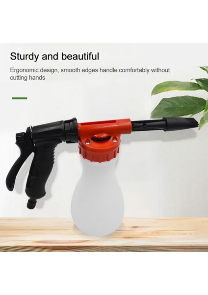 Gümüş Tarzı 800ML Sabun Köpürtücü Kar Köpüğü Lance Köpük Topu Köpük Tabancası Nozulu Araba Temiz Köpük Yıkama Köpük Jeneratörü Karcher Araba Yıkayıcı Için (Yurt Dışından)