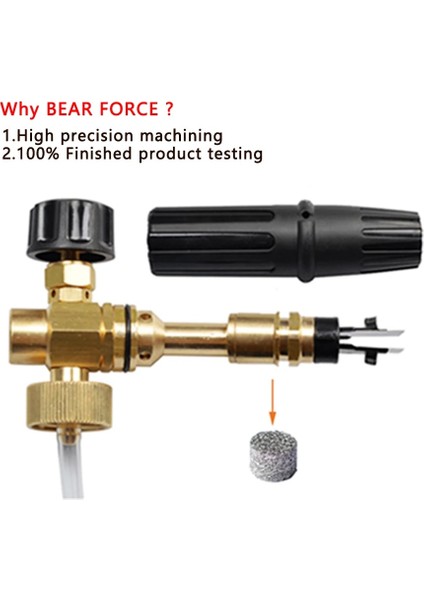 Karcher K Stili Için Yüksek Basınçlı Sabun Köpürtücü Kar Köpüğü Lance Köpük Topu Köpük Tabancası Nozulu Araba Temiz Köpük Yıkama Köpük Jeneratörü Karcher Araba Yıkayıcı Için (Yurt Dışından) fırsatları