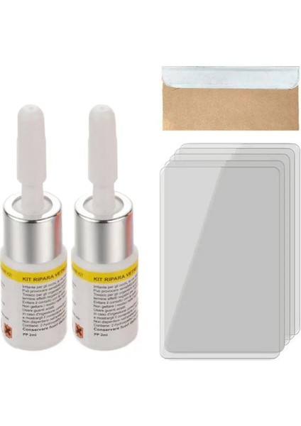 Cam Onarım Sıvısı Cam Nano Onarım Sıvısı Set Of Dıy Otomotiv Araba Sıvısı Çatlaklar Cam Cam Araçları Tamir Takımı Tamir Rüzgarları (Yurt Dışından)