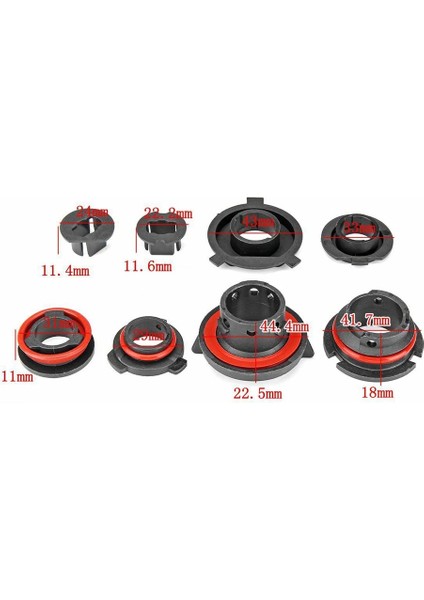 Altın Tarzı LED Far Ampul Tabanı Işık Lamba Adaptörü Soketi Tutucu Araba Oto LED Far Soketi H13H11H7H4H3H1 Için (Yurt Dışından) fiyatları