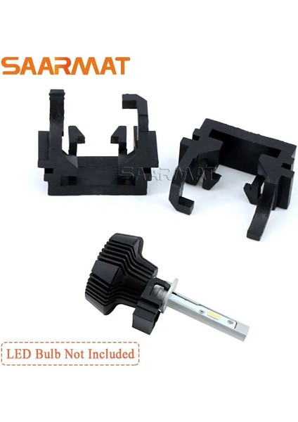 2 Adet H1 LED Far Ampul Lamba Dönüşüm Adaptörü Tutucu Taban Yüksek Işın Ford Focus Için Mondeo Kıa Carnivl Için (Yurt Dışından)