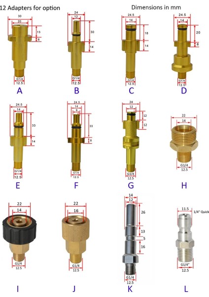 Nilfisk-Alto Kew Stili Için Yüksek Basınçlı Sabun Köpürtücü Kar Köpük Mızrak Karcher Bosch Interskol Elitech Lavor Için Köpük Nozul Köpük Jeneratörü Basınçlı Yıkama (Yurt Dışından)