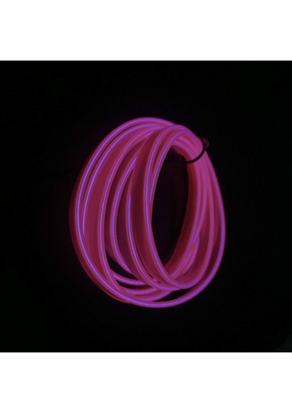 Beyaz Stil Pembe Neon El Tel Dize Şerit Halat Tüp Işık Araba Dıy Projesi Için Esnek Ortam Işıkları Oto Dekoratif Aksesuarlar (Yurt Dışından)