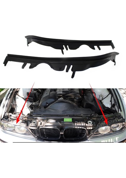 Kaldırma Stili Araba Oto Far Lens Contası Kauçuk Conta Bmw Eeries Için Sol Sağ Yan Lh Rh (Yurt Dışından) modelleri