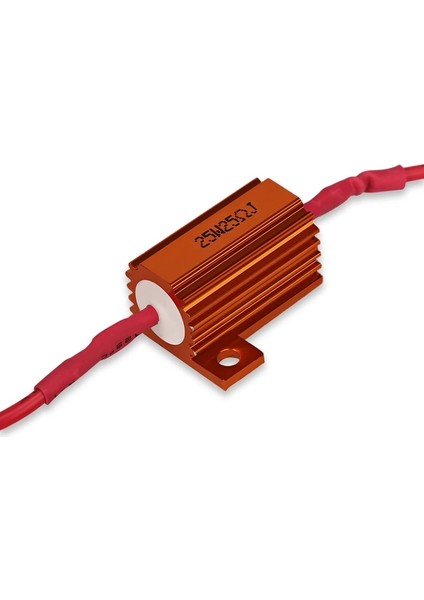 12V 25W 25 Ohm Yük Direnci LED Araba Işık Direnci Canbus Hatasız Iptal Dekoder Dönüş Sinyali Flaşör Weerstand (Yurt Dışından)