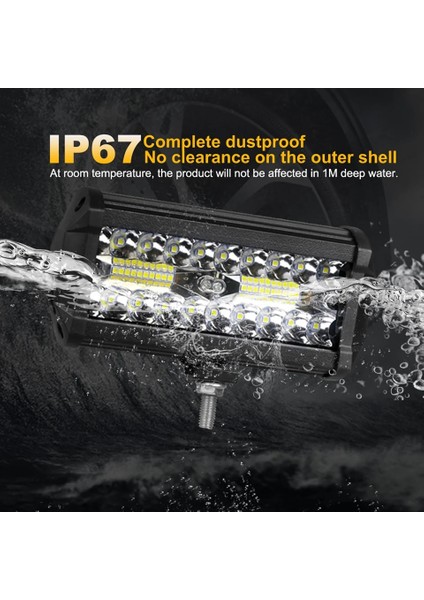 1 Adet 144W Sis Lambası Stili Nlpearl W 120W Combo LED Sis Farları Arabalar Için 12V 24V Offroad Traktör Kamyon Için LED Çalışma Işık Çubuğu 4x4 Suv LED Lightbar (Yurt Dışından) fırsatları