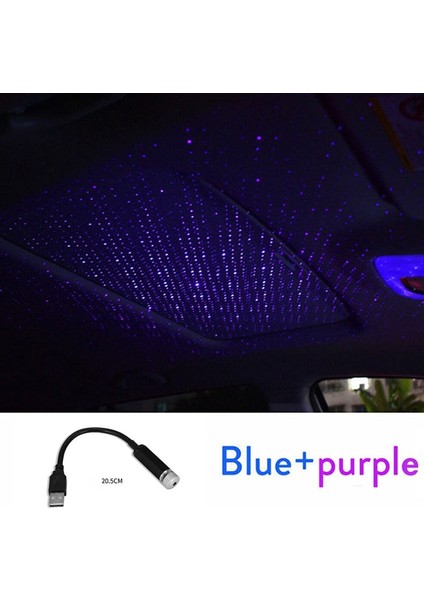 Bl USB Powered Galaxy Yıldız Projektör Lambası Romantik LED Yıldızlı Gökyüzü Gece Lambası Araba Çatı Ev Odası Tavan Dekor Için Tak ve Çalıştır (Yurt Dışından)