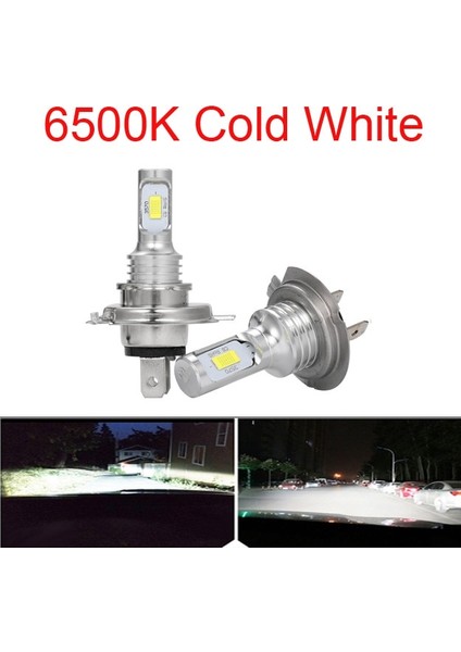 H9 Stili 6500K 2 Adet H4 H7 LED Canbus Hb Hb LED H8 H11 H13 LED Farlar Mini Lm Araba Işıkları Ampuller Hatasız Oto Lamba (Yurt Dışından)
