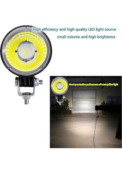 Sarı Işık Kaynağı Stili Araba Için Otomobil LED Lamba Bel Süper Parlak Sis Workcross Araç Işık Oto Motosiklet Kamyon Lambası (Yurt Dışından)