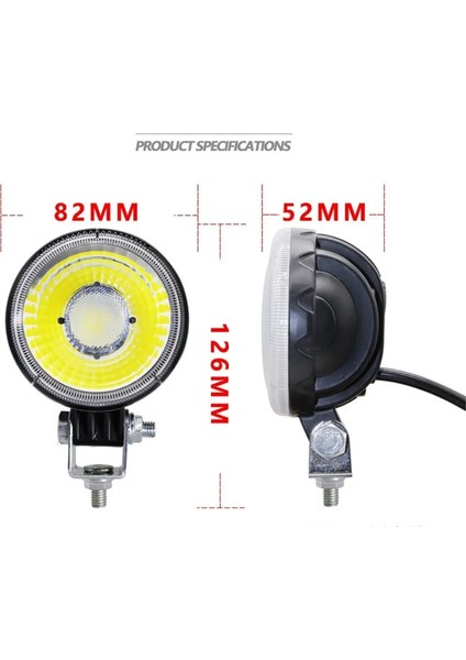 Sarı Işık Kaynağı Stili Araba Için Otomobil LED Lamba Bel Süper Parlak Sis Workcross Araç Işık Oto Motosiklet Kamyon Lambası (Yurt Dışından) fırsatları