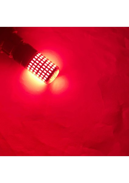 1157 BAY15D Stili Kırmızı BA15S LED Geri Vites Lambası Canbus Smd PY21W LED Dönüş Sinyali Işık LED Canbu T Fren Lambası 12V (Yurt Dışından)