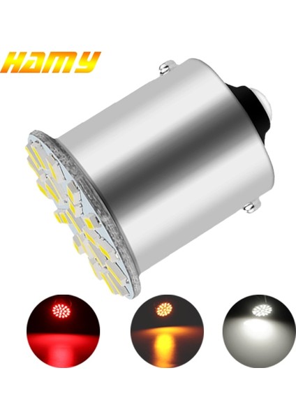 1156 Kırmızı Ar LED Ampul Ba BAY15D W PY21W Dönüş Sinyali Işığı 12V Md 7000K Beyaz Otomatik Geri Park Freni Lambası (Yurt Dışından) indirimleri