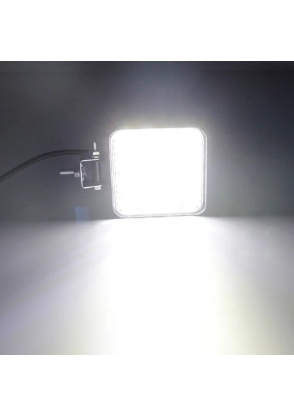 1 Adet Mini 48W Spot Stili Okeen Mini LED 48W LED Çalışma Işık Çubuğu Kare Spot Işın 24V 12V Off Road LED Işık Çubuğu Kamyon 4x4 4WD Araba Suv Atv IP67 (Yurt Dışından)