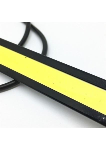 Resim Olarak M Evrensel Araba Cob LED Şerit Araba Gündüz Çalışan Sis Lambası Drl Sürüş Şerit Işık Oto Için Esnek LED Işıklar (Yurt Dışından)