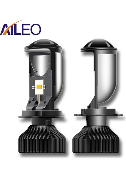 Sağdan Direksiyon Stili Z6 1 Adet Aıleo Canbus 90WPAIR Lambası H4 LED Mini Projektör Lensi Automobles Ampul Lm Dönüşüm Kiti Hilo Işınlı Far Rhd Lhd (Yurt Dışından)