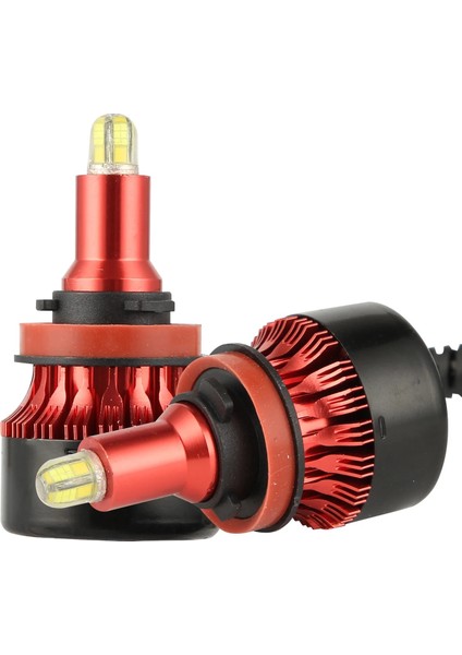 H8 H9 H11 W Lm LED Far H1 H7 H Otomatik Lamba Dc Sis Farları Araba Oto LED Ampul K Uzak ve Yakın (Yurt Dışından)