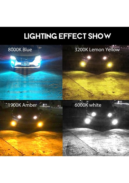 H4 Stili 8000K Mavi Sunnylıght H8 H11 LED Hb Hb3 H9 H16 Araba Sis Farları H7 H4 Far Ampulü 2400LK Beyaz 3200K Limon Sarısı Oto Lambaları (Yurt Dışından) modelleri