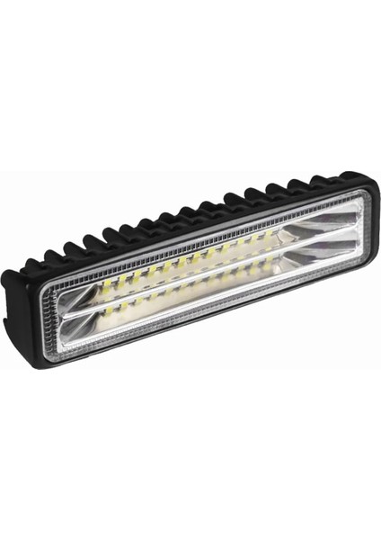 28LED 1 Adet Tarzı Araba Işık Montajı LED Sis Farları Off Road 4x4 48W Spot Işın Kamyonlar Için LED Işık Çubuğu Atv Suv Drl LED Spot Işığı Çalışma Işığı Çubuğu (Yurt Dışından)