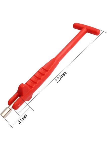 Kırmızı Stil Lastik Vana Kök Çektirme Tüp Metal Lastik Tamir Araçları Vana Kök Çekirdek Araba Motosiklet Sökücü Sivri Araba Lastikleri Için Onarım Araçları (Yurt Dışından)