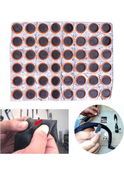Kare Tarzı Et Yuvarlak Kauçuk Motosiklet Lastik Yama Bisiklet Otocycle Lastik Tamir Parçası Yama Parçası Lastik Tamir Araçları (Yurt Dışından)