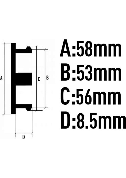 Gümüş Tarzı 4pcslot 58 mm Abs Boş Tekerlek Jant Kapağı Hub Kapak Araba Tekerlek Lastik Jantlar Merkezi Poyra Kapakları Araba Styling Aksesuarları (Yurt Dışından) fırsatları