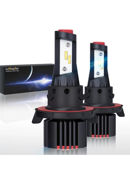 H13 H13 LED Far Ampulü Lm 24V LED Beamtech Dönüşüm Kiti,2 Adet (Yurt Dışından)