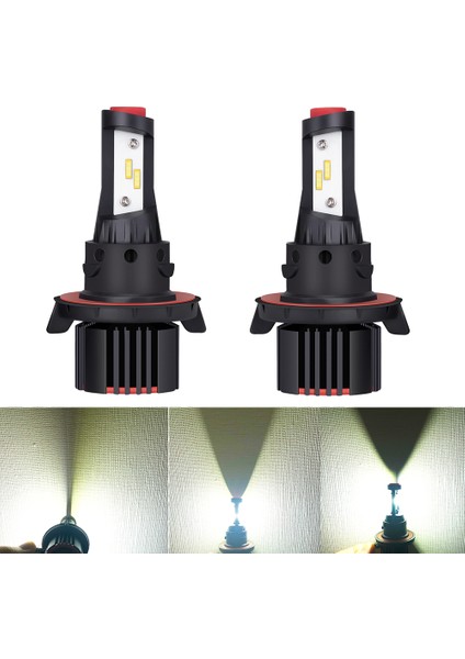 H13 H13 LED Far Ampulü Lm 24V LED Beamtech Dönüşüm Kiti,2 Adet (Yurt Dışından)
